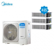 Midea 美的 MDS-H100W(E1) 中央空调4匹 一拖三 全直流变频多联机
