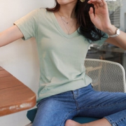 梓意 t恤女短袖宽松上衣
