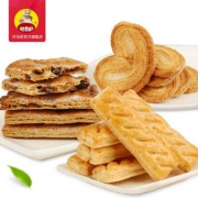 乌克兰进口，河马莉 hemali 蝴蝶酥千层派 420g