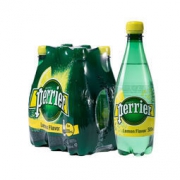 京东PLUS会员、限地区： perrier 巴黎水 天然含气矿泉水柠檬味（塑料瓶）500ml*6*5件