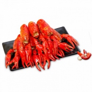 红将军 洪湖 熟冻麻辣小龙虾1.5kg3-5钱/只*2件