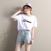 东哞 女夏时尚T恤短裤套装
