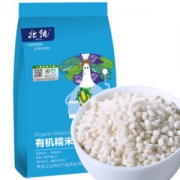 北纯 有机糯米1kg （粗粮 无添加 粽子米 真空包装 五谷杂粮） *6件