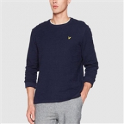 Lyle & Scott 苏格兰金鹰 ML700V 男士竹节纯棉长袖T恤
