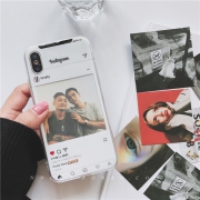 百变手机壳 韩国instagram截图小卡片搭配手机壳