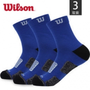 Wilson 威尔胜 运动袜 3双装