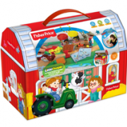 费雪fisher-price 手工彩泥 迷你农庄轻粘土橡皮泥不粘手 儿童 宝宝早教玩具FPP008