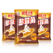 宾堡 多菲角 巧克力夹心手撕面包 9个装