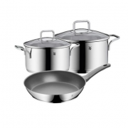 福腾宝（WMF）  ProfiSelect系列 锅具三件套 16/20/24cm+滤水壶