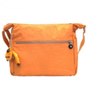 kipling 凯浦林 女款黄色尼龙肩背斜挎包 K10623 18G