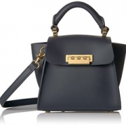 经典人气款！ Zac Posen Eartha Iconic Mini ZP1504-001 女士手提单肩包  到手877