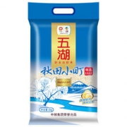 京东Plus会员：五湖 秋田小町 东北大米 5kg*2件