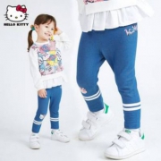 hellokitty 2018新款女童仿牛仔裤