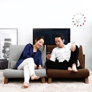 MINGJIAYOU 明佳友 日式韩式懒人折叠沙发