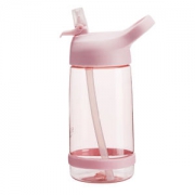 好奇小子 便携塑料杯 带吸管 550ml
