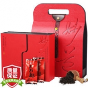 京东PLUS会员：茗山生态茶  大红袍岩茶  皮质礼盒 240g