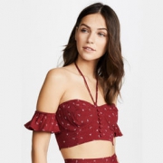 For Love & Lemons La Lana 女士短上衣