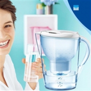 BRITA 碧然德Marella XL滤水壶3.5升 白色 一壶一芯