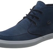 Lacoste 法国鳄鱼 SEVRIN MID 男士绒面真皮高帮休闲鞋 两色