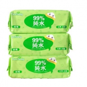 飘漾 婴儿柔湿巾80片*3联包