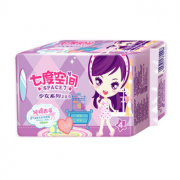 七度空间 少女系列特长夜用卫生巾 338mm 4片装