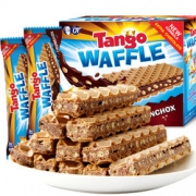 印尼进口！Tango 咔咔脆 巧克力夹心威化饼干 8g*20条 *10件 49.5元包邮（双重优惠）