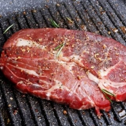 大希地 澳洲进口整切微腌家庭牛排套餐（眼肉130g*5片+西冷120g*5片）赠刀叉酱料