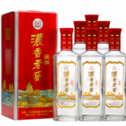 酒香浓郁！泸州老窖 浓香老窖柔和 52度 白酒 500ml*6整箱装