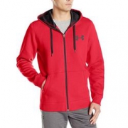 UNDER ARMOUR  安德玛 Rival Fitted 男款全拉链帽衫