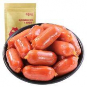 限地区：百草味 香辣味 奥尔良风味烤肠 168g/袋