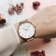 文艺小清新，Olivia Burton WHITE DIAL 女士英伦时尚腕表 £56
