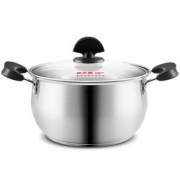 补券！COOKER KING 炊大皇 304不锈钢汤锅 电磁炉通用 22CM 35.9元包邮