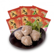 老德头 潮汕手打牛肉丸 澳洲进口牛肉 170g*6包