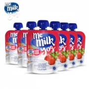 西班牙进口 美妙可 Me Milk 草莓味 儿童常温酸酸乳 90g*6袋