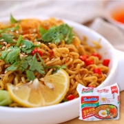 印尼进口 Indomie 营多 速食捞面 129g*8袋 全球前十美味方便面
