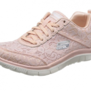 清新活力！Skechers 斯凯奇 SPORT系列 女 时尚蕾丝轻质系带运动鞋