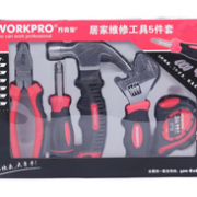居家必备！WORKPRO 万克宝 W1705 家用维修工具5件套装  33.2元（满减+用券）