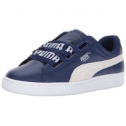 US7码！PUMA彪马XCARE合作款 Basket Heart Patent女款蝴蝶结板鞋 Prime会员到手￥302.7