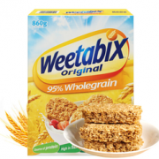 PLUS会员！ Weetabix 维多麦 全麦营养早餐小饼 860g   折9.95元包邮（双重优惠）