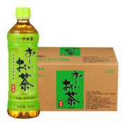 ITOEN 伊藤园 绿茶（无糖）500ml*24瓶 整箱