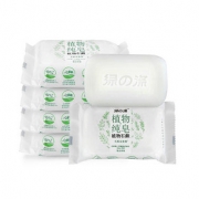无荧光剂# 绿涤 去污无磷植物洗衣皂180g*5块