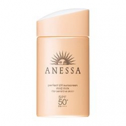 资生堂（Shiseido）  Anessa 2018最新版 温和型防晒霜 60ml SPF50+ PA++++