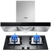 sacon 帅康 T8015+35BL 烟灶套装+帅康 Sacon厨房精美刀具套装
