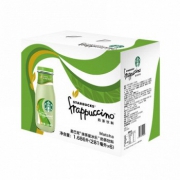 19号10点 ： STARBUCKS星巴克 抹茶星冰乐281ml*6瓶 *2件