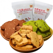 广达香 抹茶 蔓越莓 曲奇饼干200gx4包 三种口味