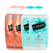 femfresh  芳芯 女士洗液 （洋甘菊型 250ml*2+温和无皂 250ml *2） *2件