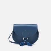 THE CAMBRIDGE SATCHEL 剑桥包 女士MINI TASSEL真皮单肩包