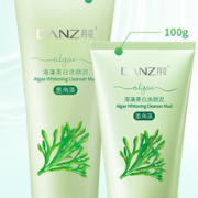 告别油光！丹姿 海藻美白洗面奶100g