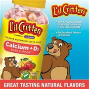 L'il Critters 钙+维生素D3 小熊软糖 150粒