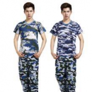 艾买 迷彩服短袖套装 多款可选